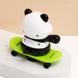 Wind-Up Skating Panda Toy