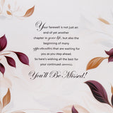 Bidding You A Farewell Jumbo Greeting Card