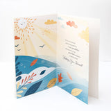 Warm Farewell For You Jumbo Greeting Card