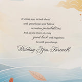 Warm Farewell For You Jumbo Greeting Card