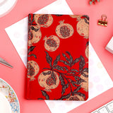 Pomegranate Grove Ruled Cushioned Diary