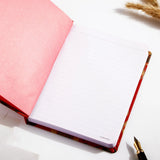 Pomegranate Grove Ruled Cushioned Diary