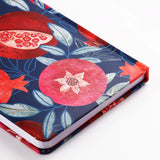 Crimson Garden Ruled Cushioned Diary