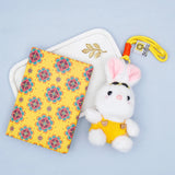 Haldi & Bloom Diary & Bunny Keychain Combo