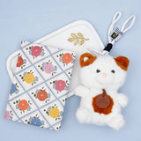 Fool Chawk Diary & Kitten Keychain Combo