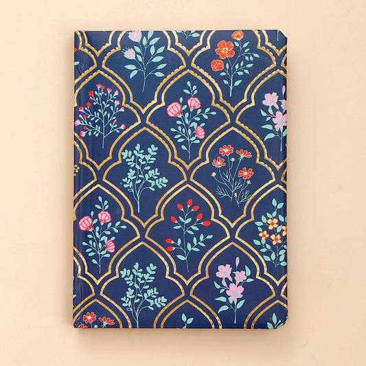 Midnight Mehrab Ruled Cushioned Diary