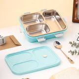 Mint Blue Stainless Steel Bento Box