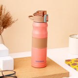 Coral Pink Water Bottle