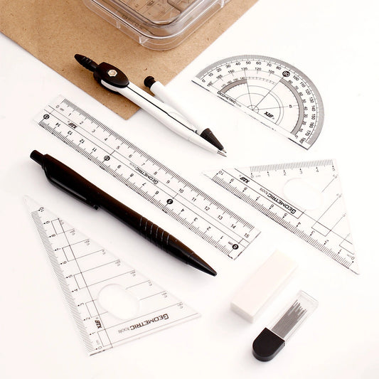 Black Smokey  8 Piece Geometry Set