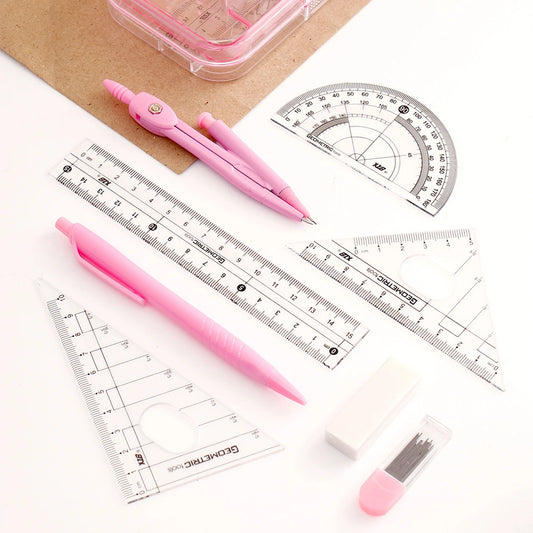 Geometry Set Pink Cat Paw