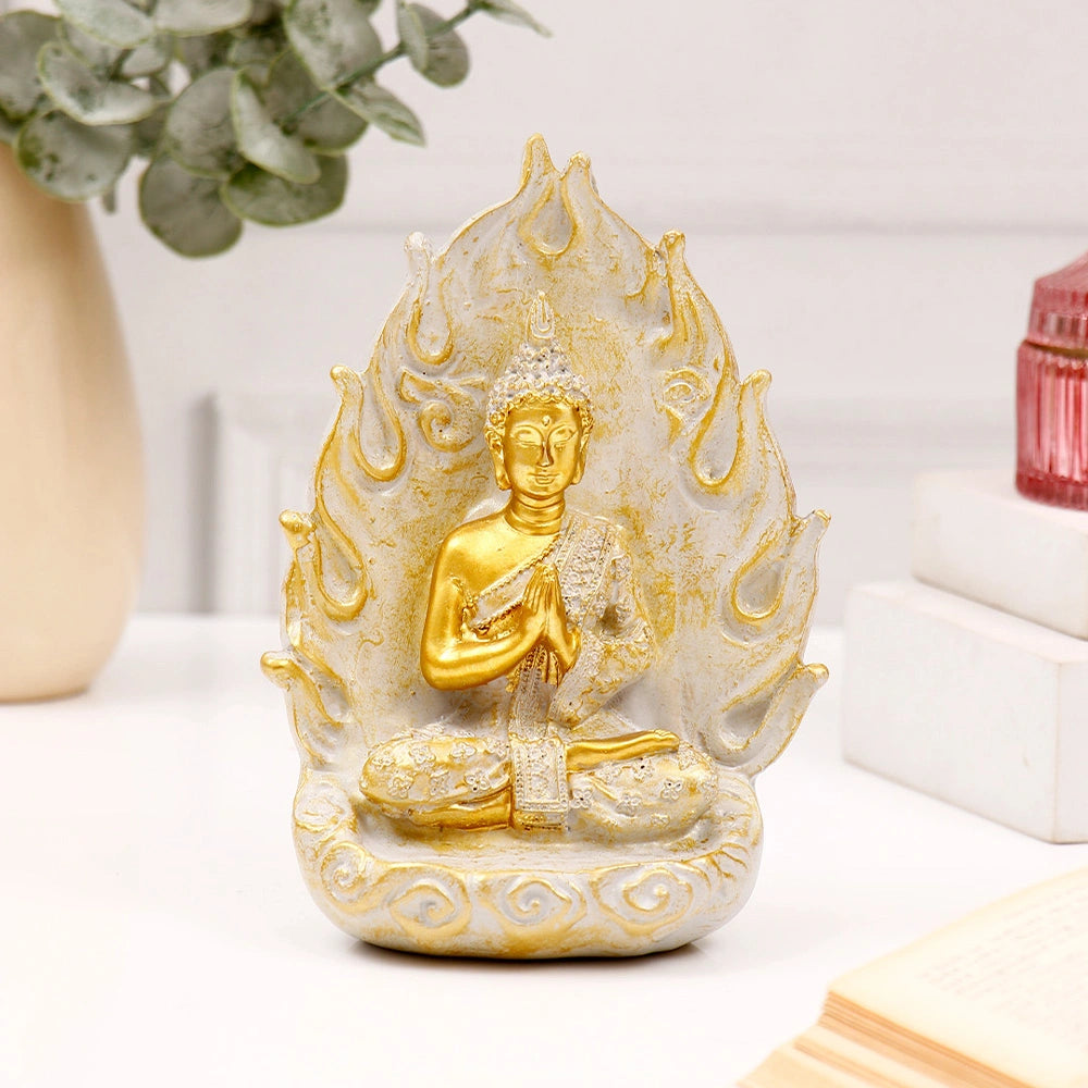 Flame Buddha Showpiece