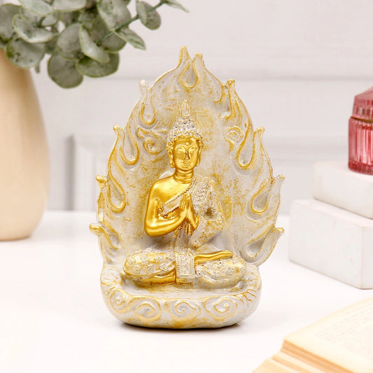 Flame Buddha Showpiece