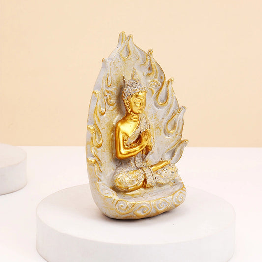 Flame Buddha Showpiece