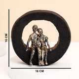Couple in Circle Showpiece