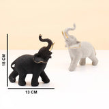 Lucky Elephant Pair Showpiece