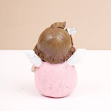 Chubby Angel with Heart  Showpiece
