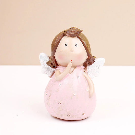 Chubby Whispering Angel Showpiece