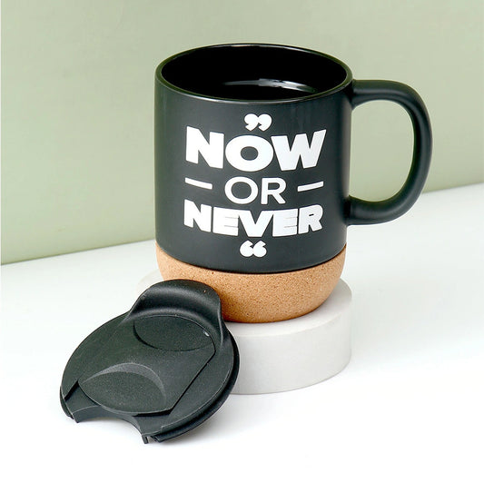 Now Or Never Ceramic Mug