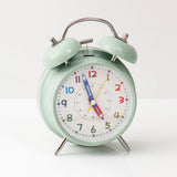 Mint Green Twin Bell Alarm Clock