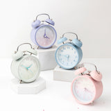 Light Blue Twin Bell Alarm Clock