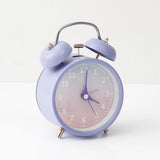 Purple Twin Bell Alarm Clock
