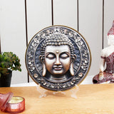 Buddha Serene Face Decorative Wall Plate