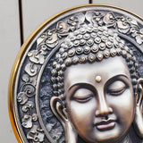 Buddha Serene Face Decorative Wall Plate