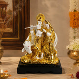 Krishna and Radha Divine Couple Figurine Set