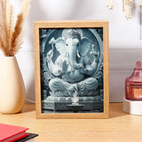 Ganesha LED Illuminated Wall Frame