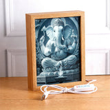 Ganesha LED Illuminated Wall Frame