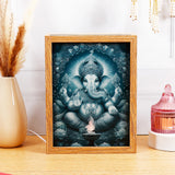 Ganesha Detailed Illuminated Art Frame