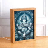 Ganesha Detailed Illuminated Art Frame