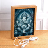 Ganesha Detailed Illuminated Art Frame