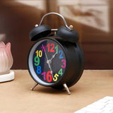 Black Analog Alarm Clock
