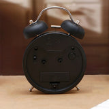 Black Analog Alarm Clock