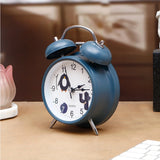 Navy Analog Alarm Clock
