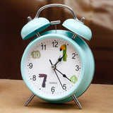 Teal Green Analog Alarm Clock