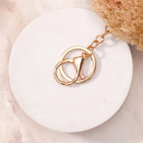 Light Brown Hoodie Teddy Bear Keychain