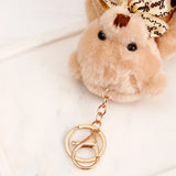 Light Brown Teddy Bear Keychain