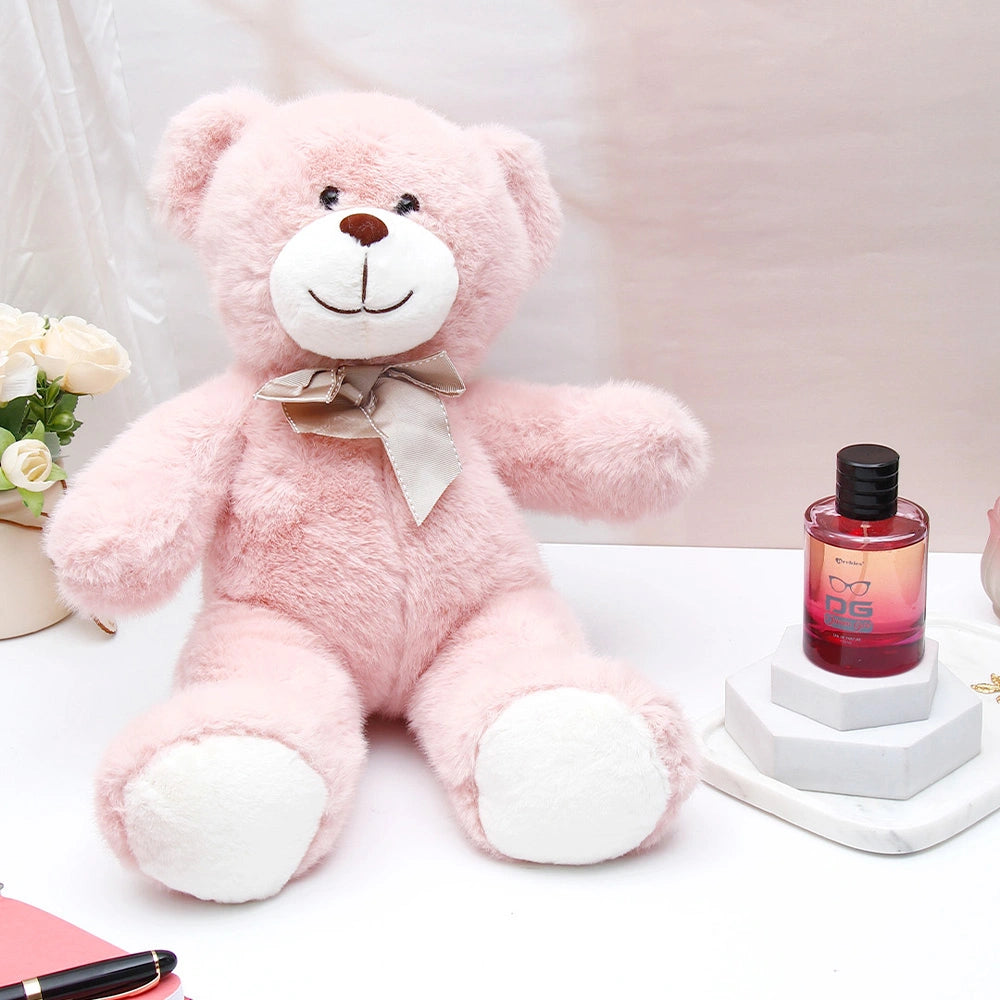 Blush Bow Teddy & Dream Girl Perfume Rakhi Combo