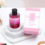 Ivory Bow Teddy & Gals Perfume Rakhi Combo