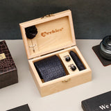 Midnight-Navy-Medallion-Tie-Set