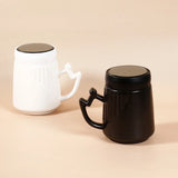 Mr. and Mrs. Black & White Couple Mug Set