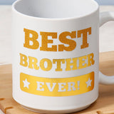 Best Brother Ever Mug - Paper White