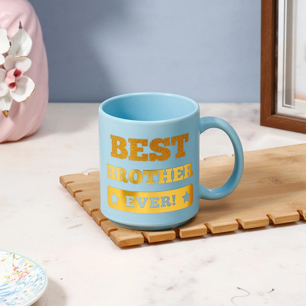 Best Brother Ever Mug - Dusty Blue