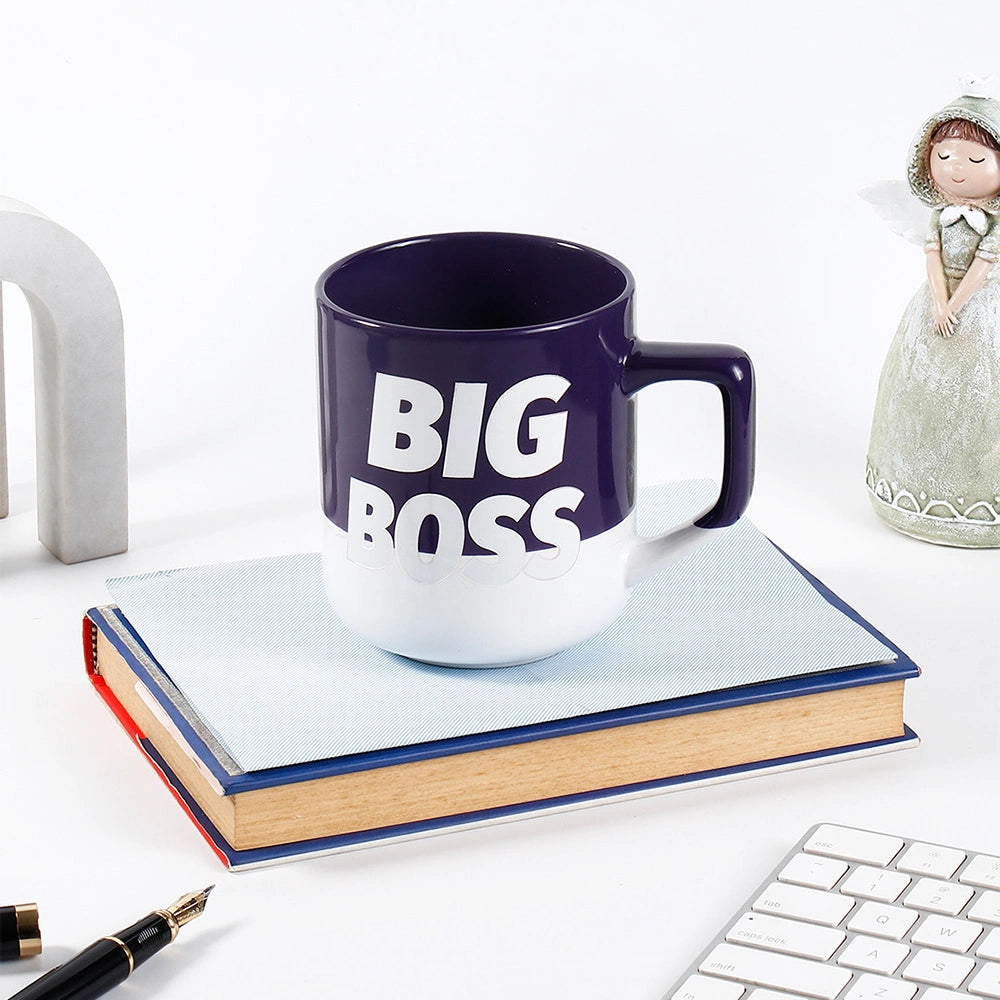 Ceramic Mug Big Boss - Violet