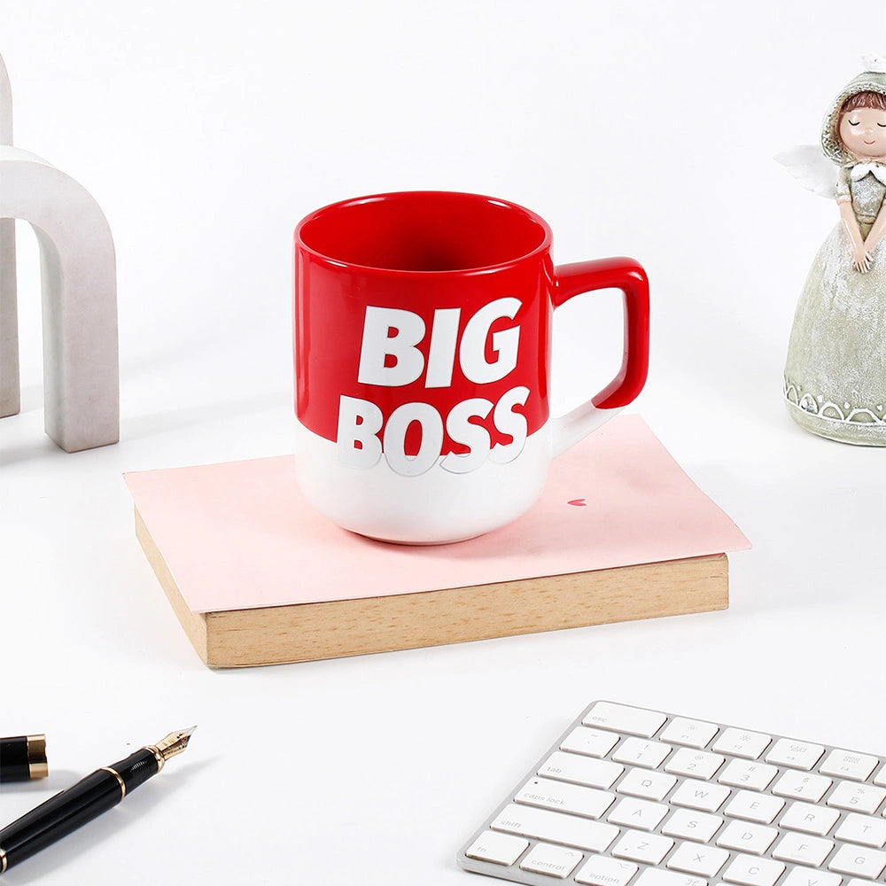 Ceramic Mug Big Boss - Red