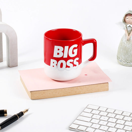Ceramic Mug Big Boss - Red