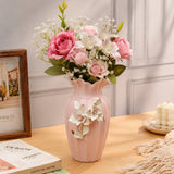 Rosewater Ruffle Vase