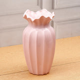 Rosewater Ruffle Vase
